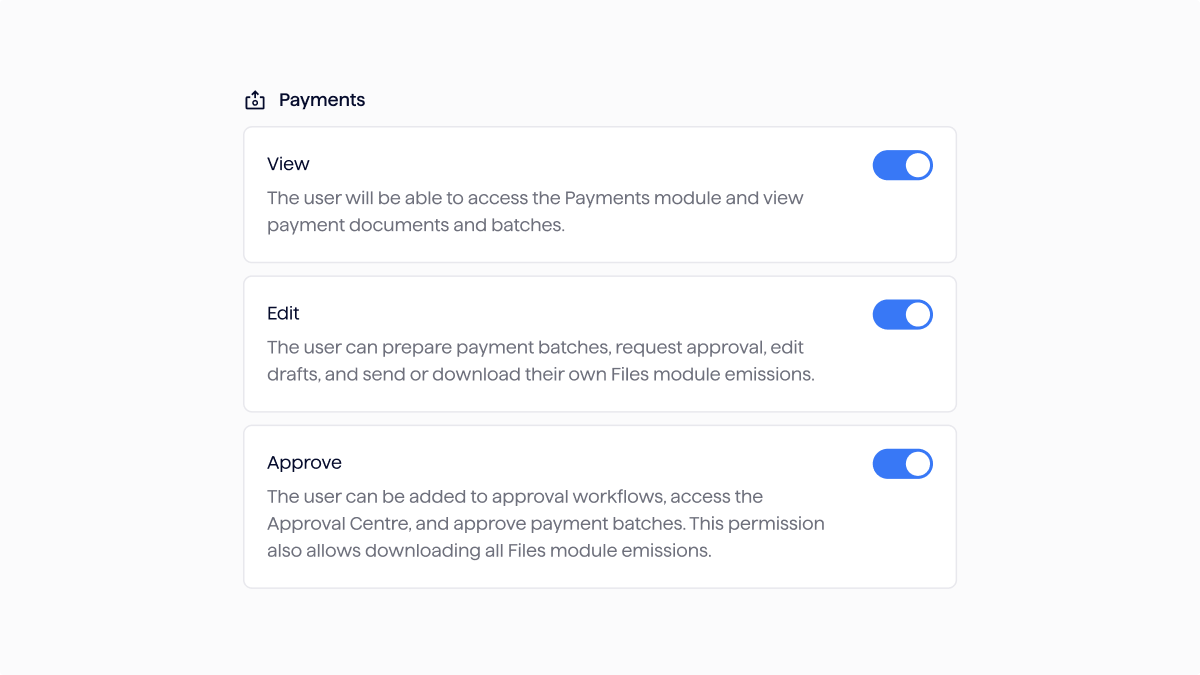 EN - Payment Permissions